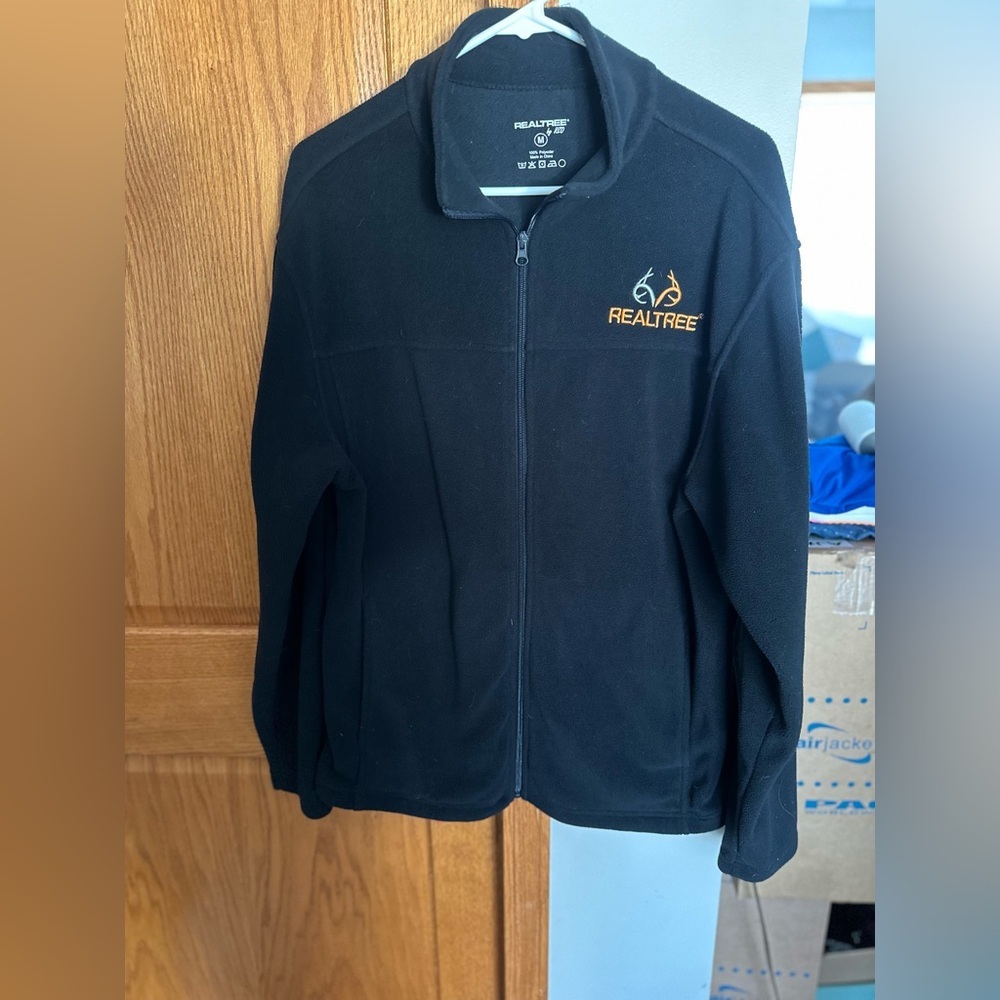 Realtree Black Fleece Jacket